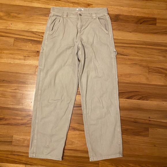 Garage Pants & Jumpsuits Garage Low Rise Beige Cargo Pants Poshmark
